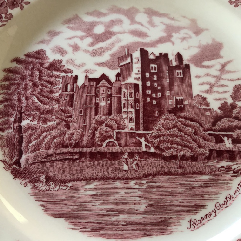 10" Johnson Bros Old Britain Castles, Blarney Castle, Dinner Plates Set Of 3 - Picture 11 of 12